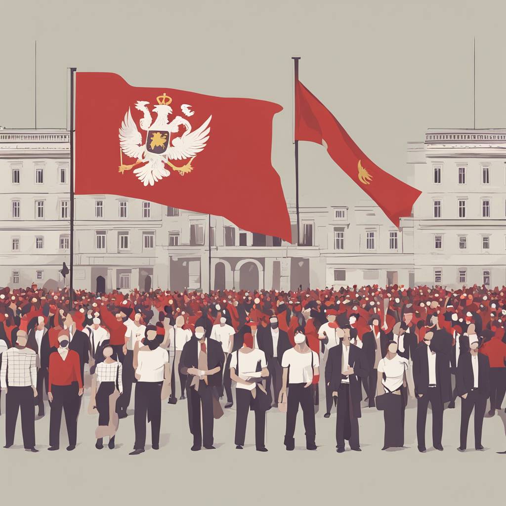 Protest ispred Vlade Crne Gore: Pregled dešavanja