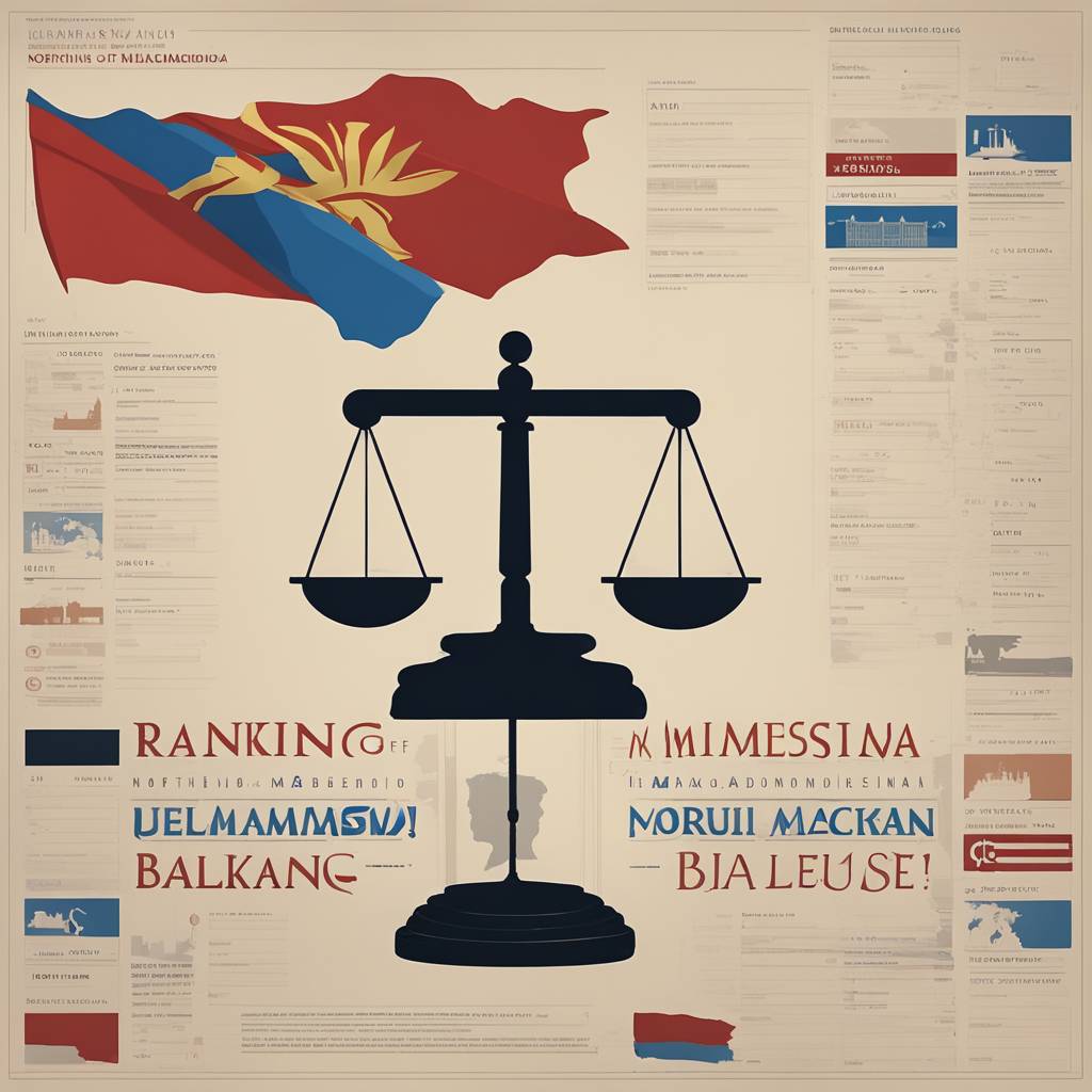 Poredak drzava po vladavini prava: Gdje se nalazi Sjeverna Makedonija i druge balkanske zemlje?
