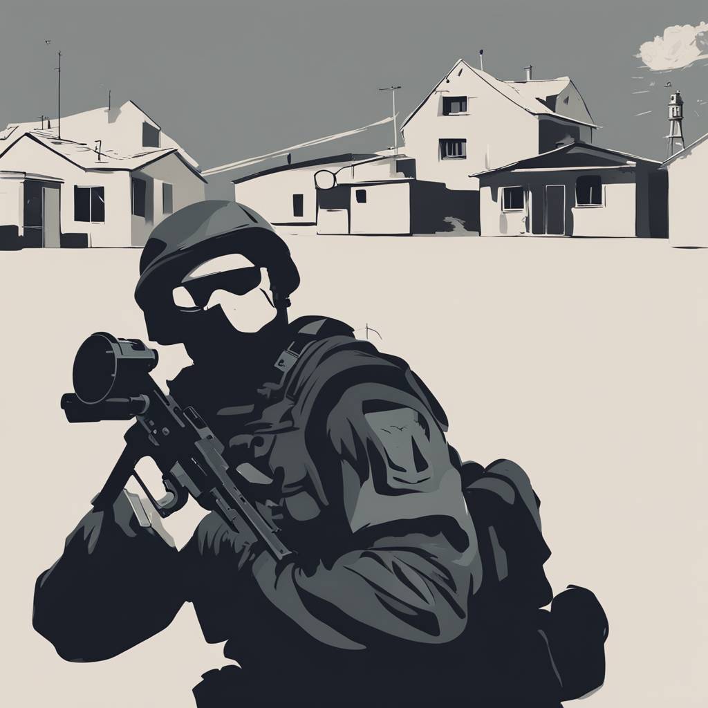 Pucnjava u romskom naselju Brezje-Žabjak kod Novog Mesta, specijalci na terenu