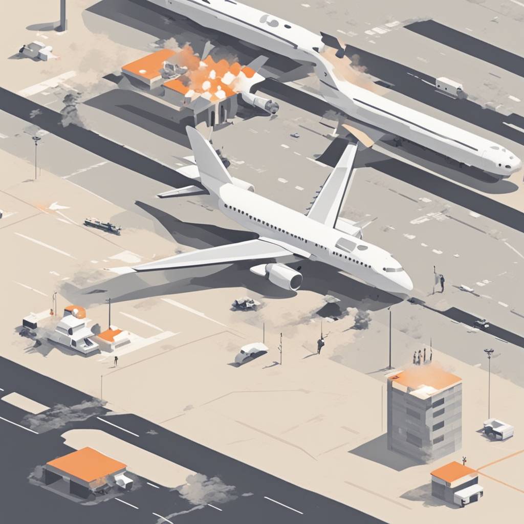 Simulacija letalske nesreče na Mednarodnem letališču Sarajevo