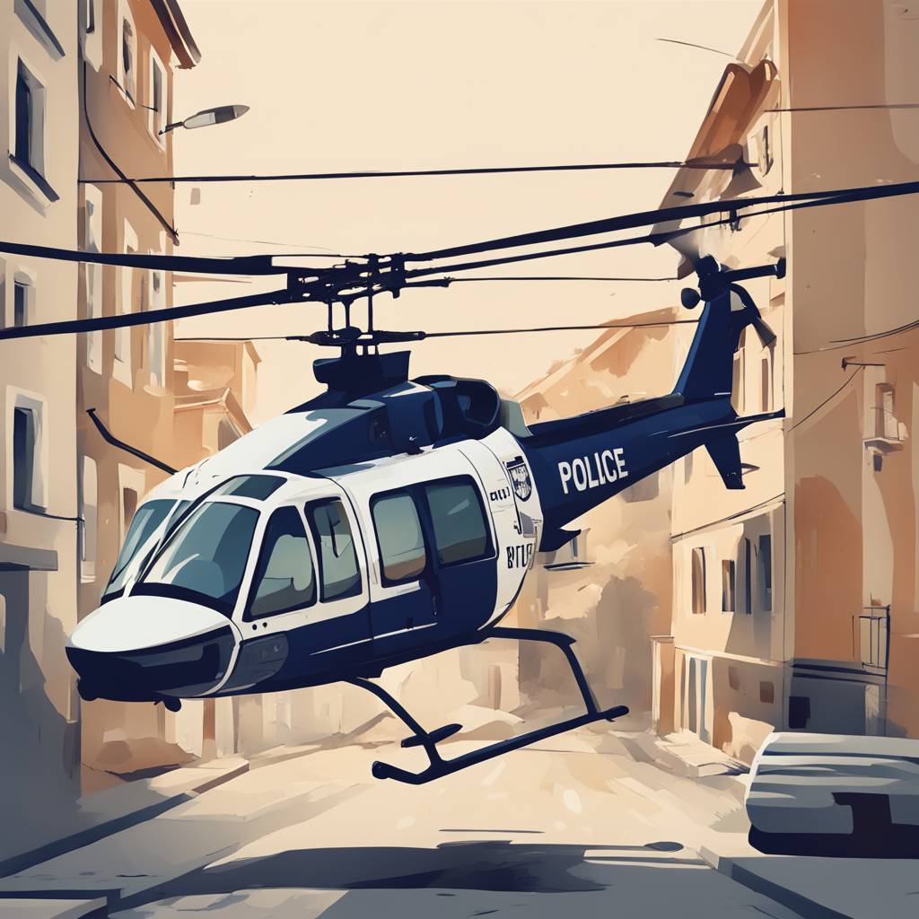 V Novem mestu ponovno odjeknili streli, policijski helikopter preletava mesto