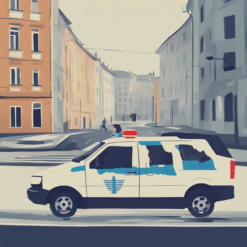 Vozač kombija bježao policiji u Ljubljani, povrijeđena dva policajca