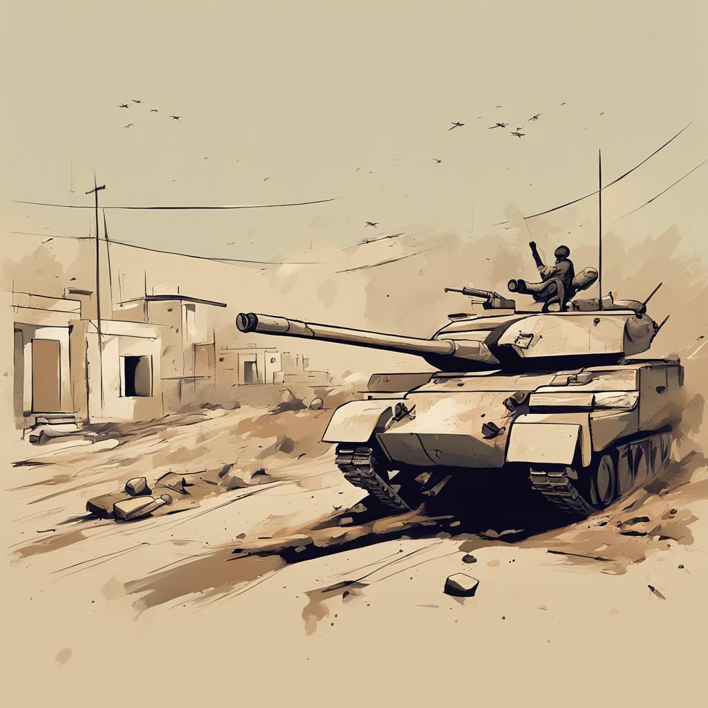 Izraelski avioni i tenkovi gadjali podrucja u istocnoj Gazi