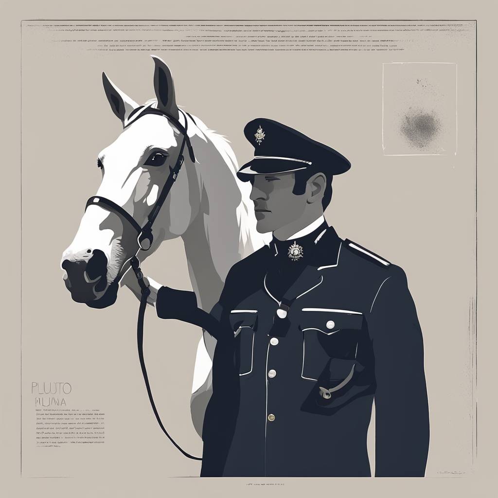 Lipicanac Pluto Famosa traži novi dom nakon službe u konjičkoj policiji