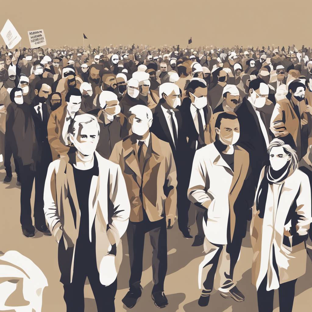 Politicari i aktivisti na prosvjedu protiv migranata u Podgorici