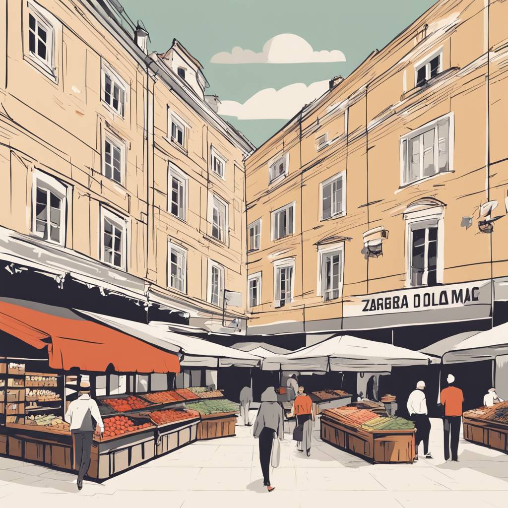 Zagrebačka tržnica Dolac privremeno se seli na Europski trg zbog sanacije