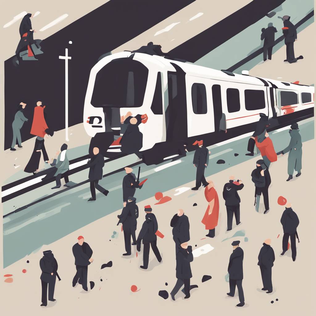 Više osoba povrijeđeno u napadu nožem u vozu u blizini Cambridgea