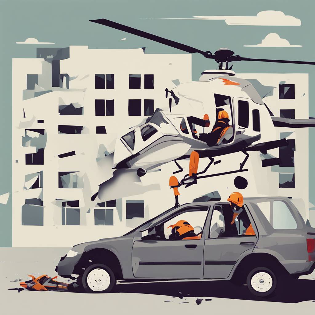 Muškarac povrijeđen prilikom rušenja objekta, prevezen helikopterom u bolnicu