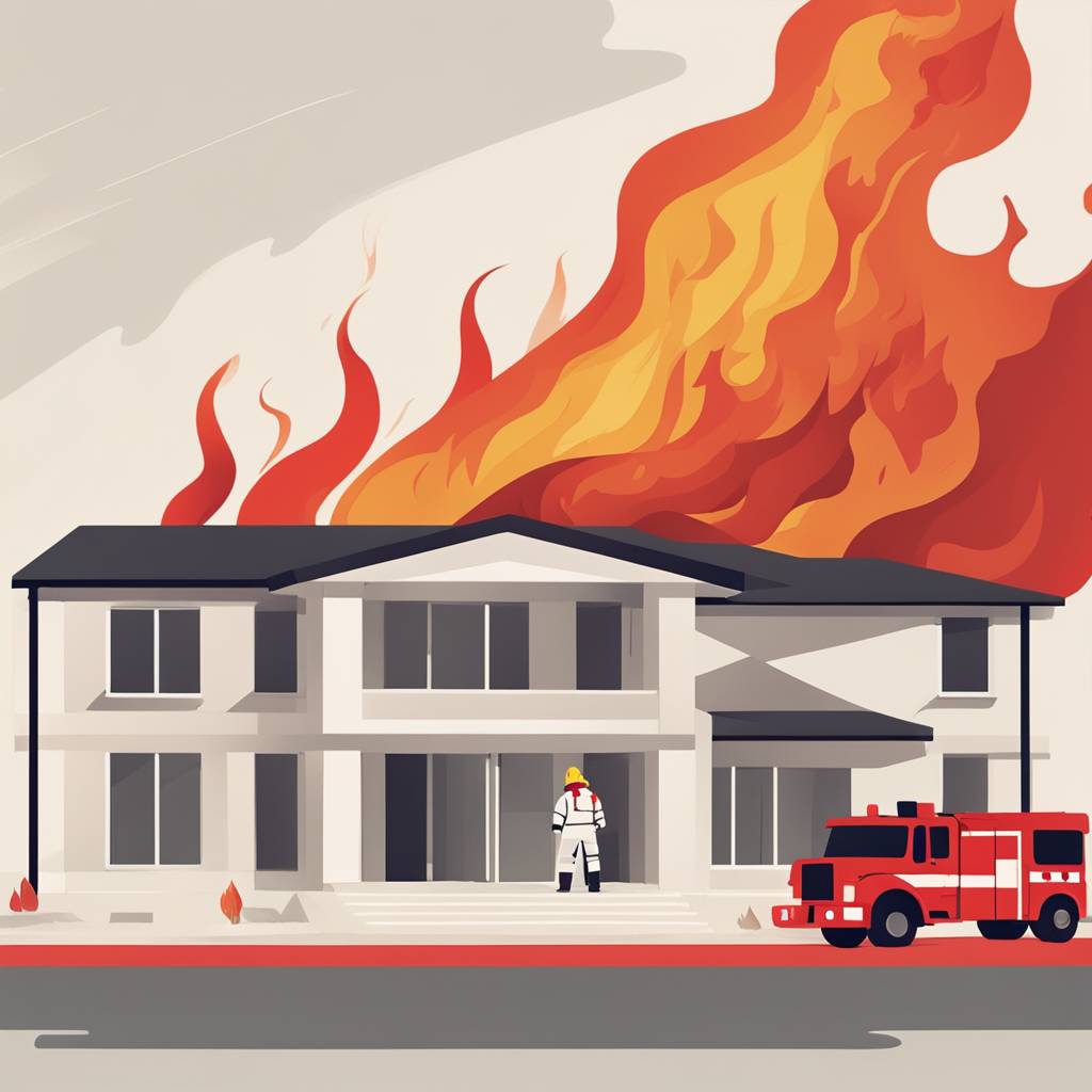 Požar u Domu penzionera u Tuzli, vatrogasci na terenu