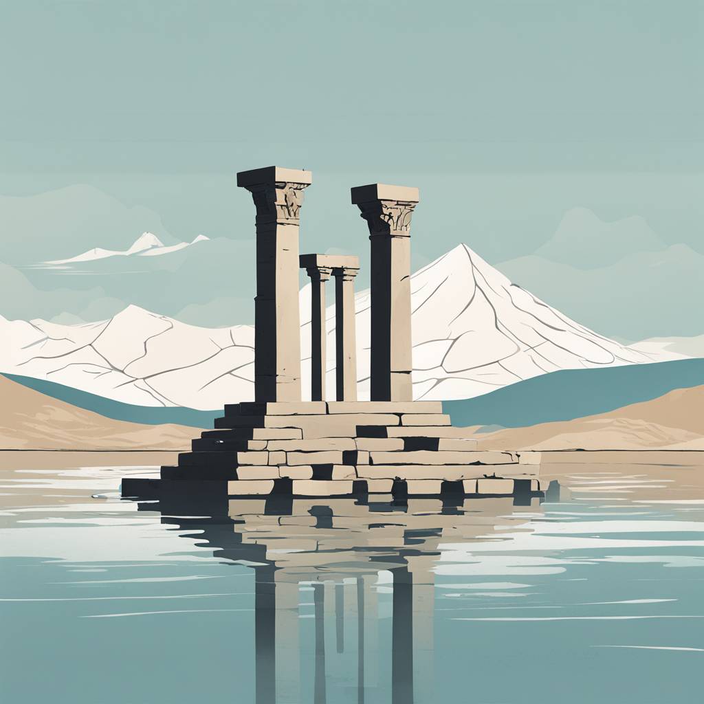 Povlačenje vode u jezeru Van otkriva drevne građevine