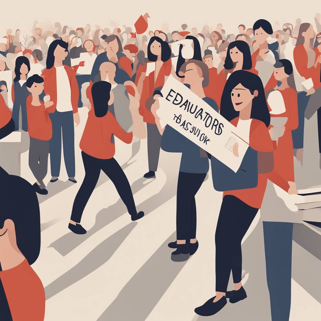 Просветни радници пружају подршку Дијани Хрки дежурствима испред Скупштине