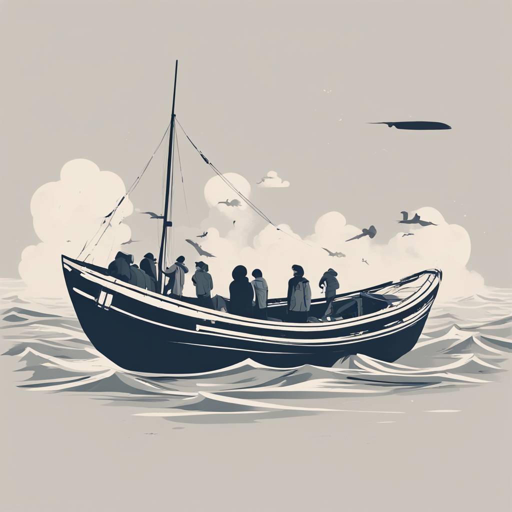 Потонат брод со мигранти меѓу Малезија и Тајланд, најмалку едно лице загина