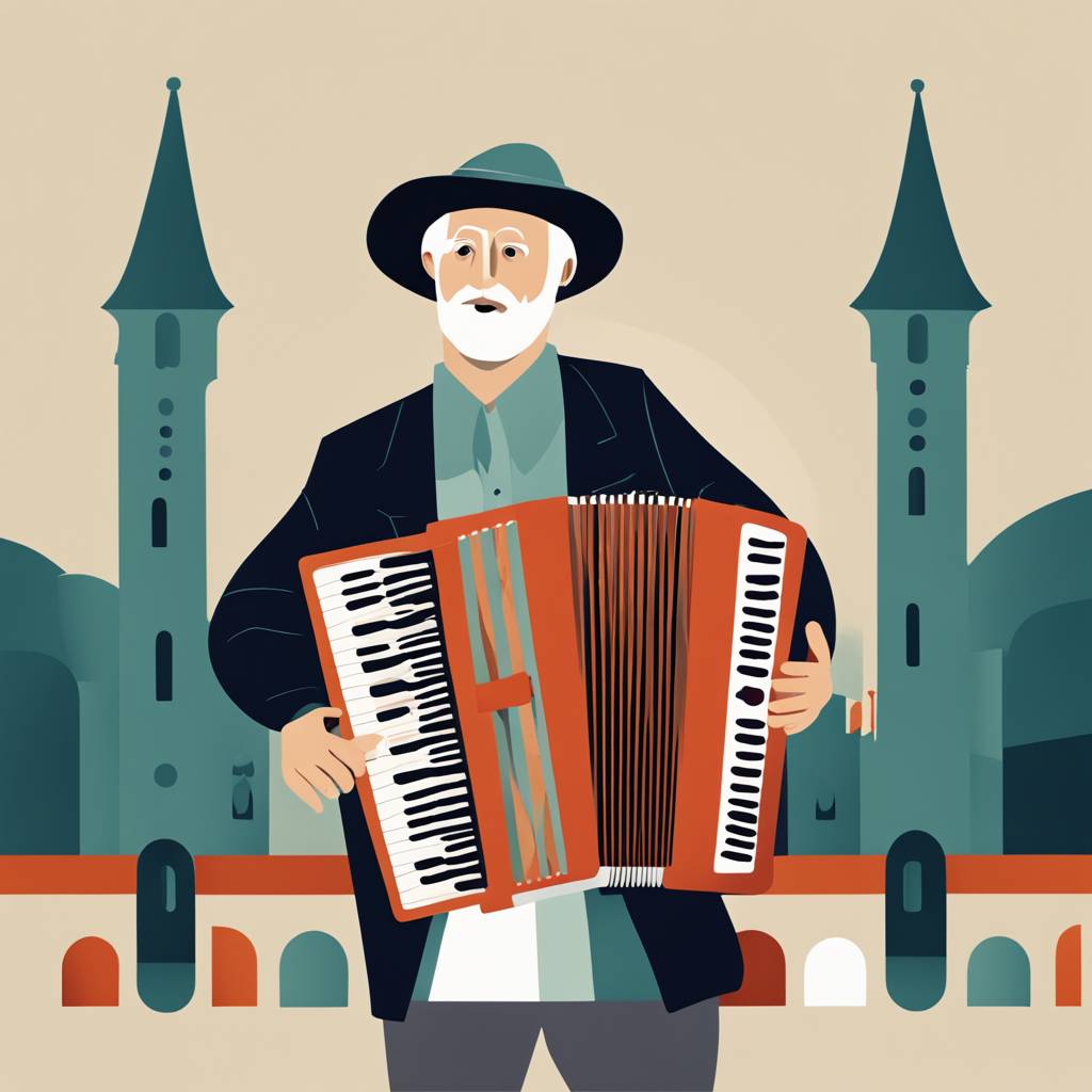 Celjskiot harmonikar Viki Ashich postariot proslavi 75 godini muzicka rabota