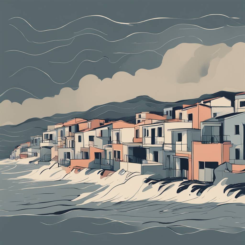 Nevrijeme pogodilo Lezbos, poplavljeni domovi i skole