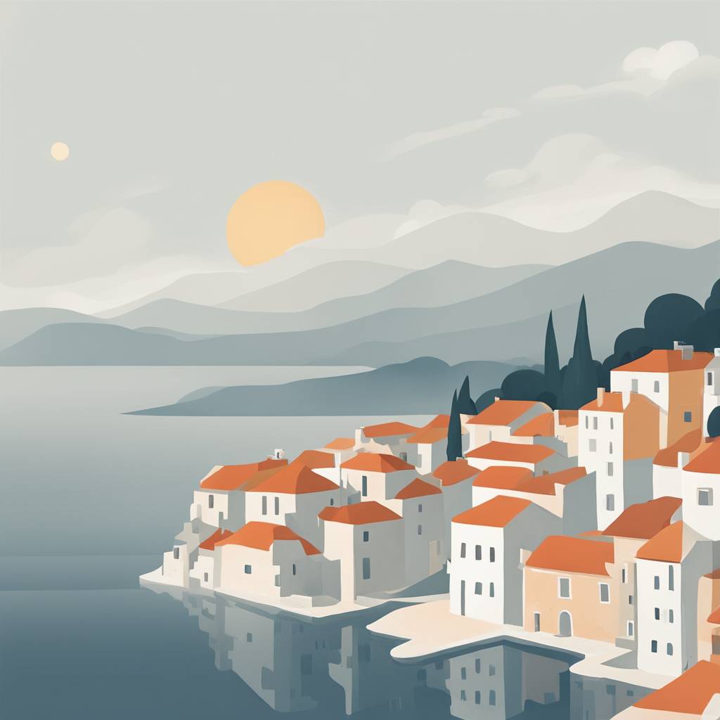 Variable Weather in Croatia: Sunny on the Adriatic, Fog Inland