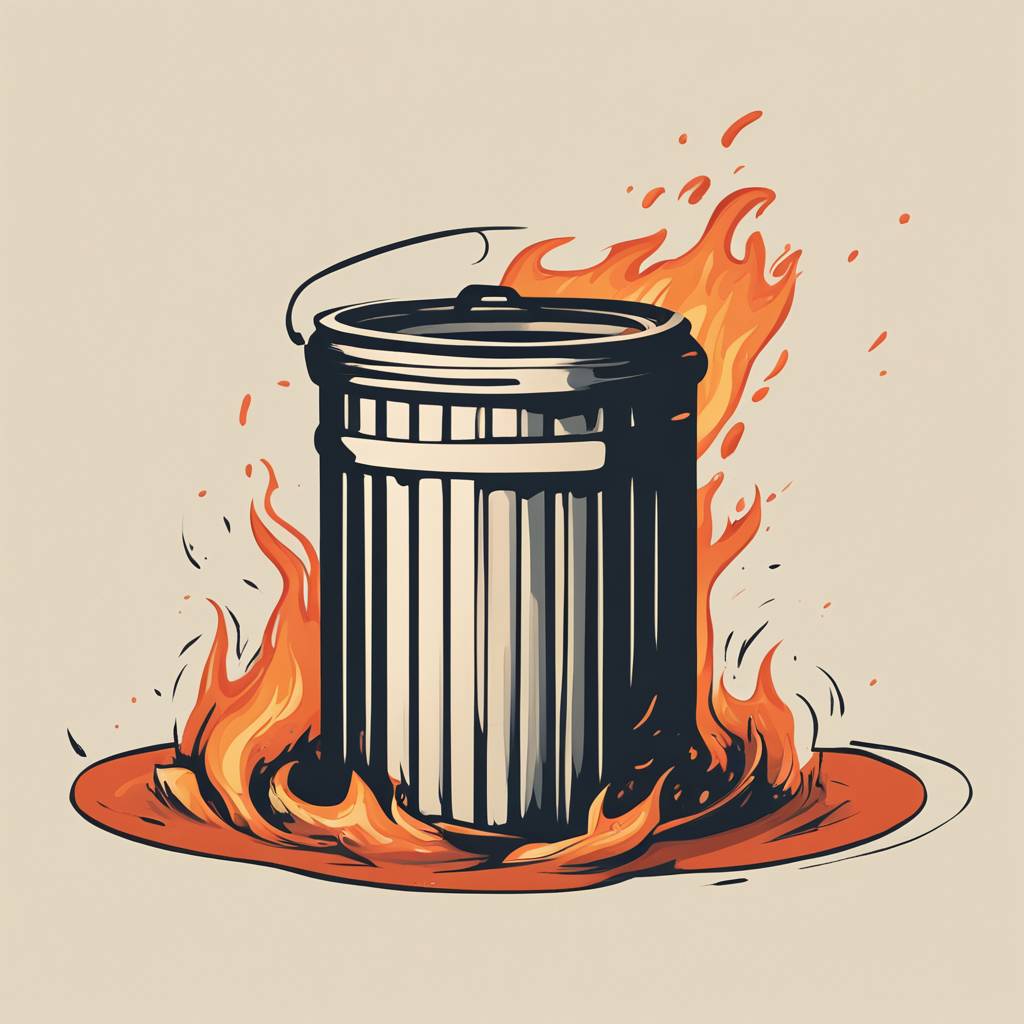 Komunala Novo Mesto upozorava: Vruc pepeo u smetnjaku može izazvati požar