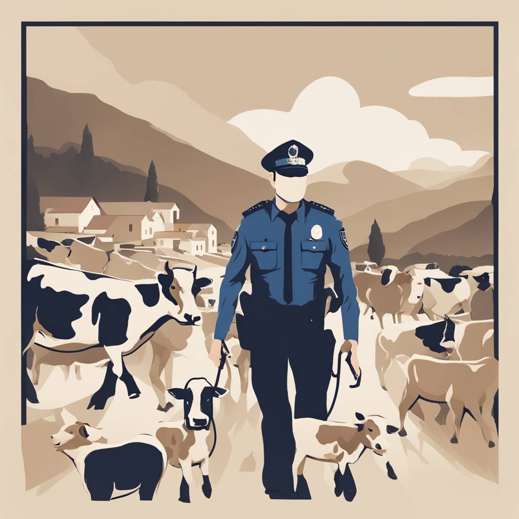 Комунални полицајац у Тивту спасао дете од стампеда дивљих крава