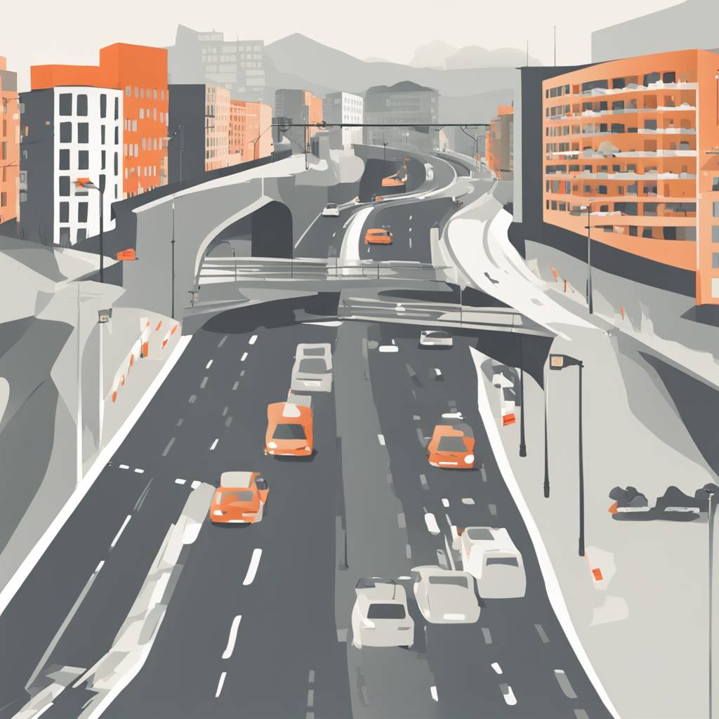 Privremene obustave saobraćaja na Dunajskoj cesti u Ljubljani zbog radova na nadvožnjaku