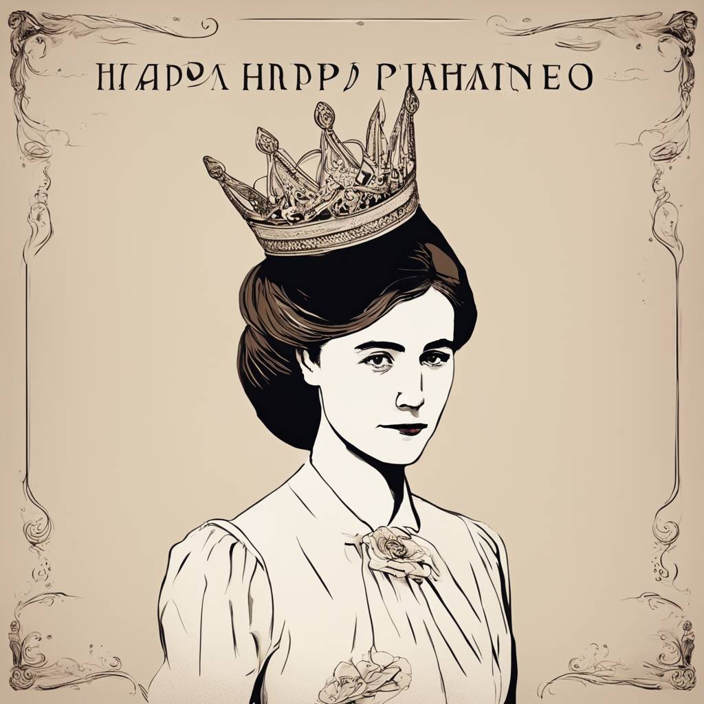 Rođendanska čestitka knjeginji Mileni Petrović iz 1898. godine