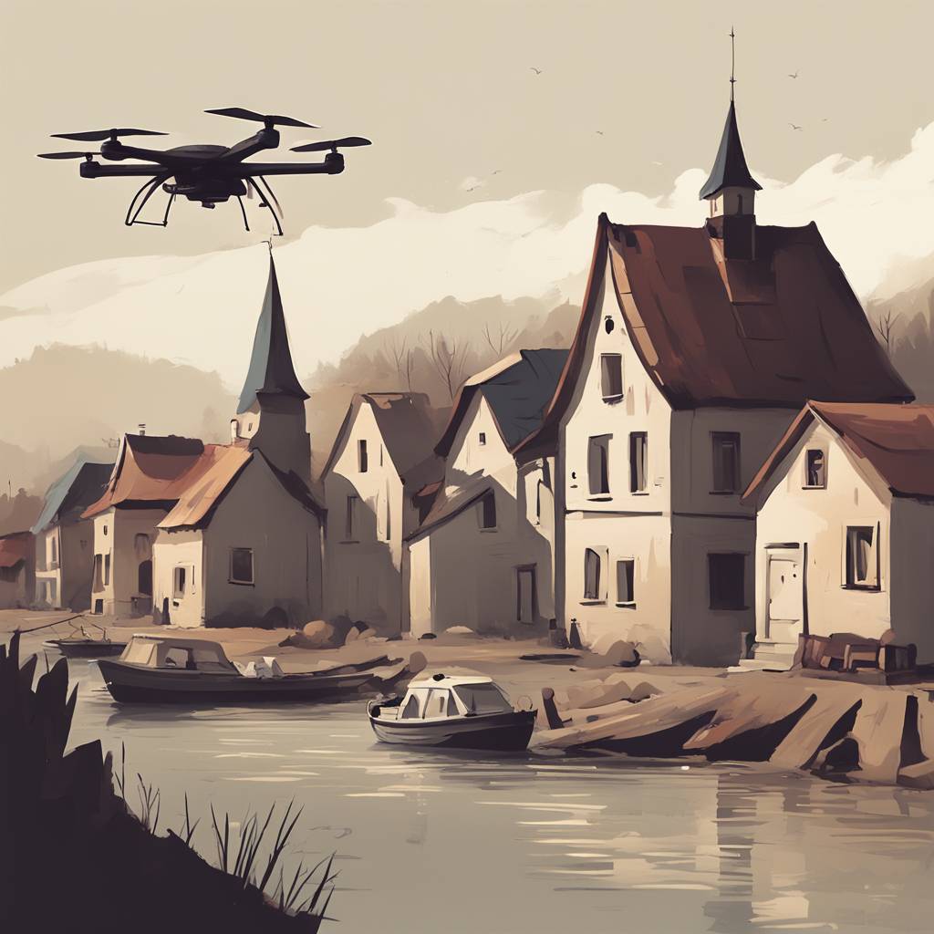 Evakuacija rumunskog sela nakon ruskog napada na Dunavu