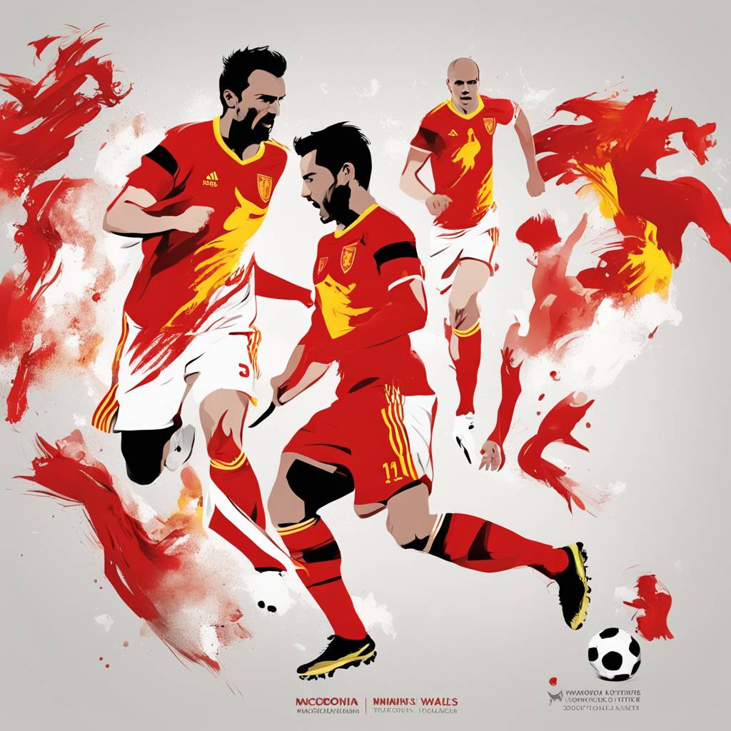 Makedonska fudbalska reprezentacija protiv Velsa u kvalifikacijama za Svjetsko prvenstvo