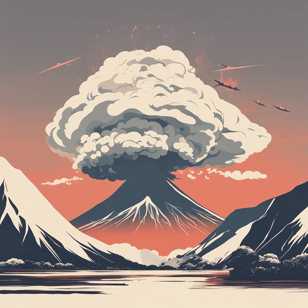 Sakurajima Volcano Eruption in Japan Causes Flight Cancellations