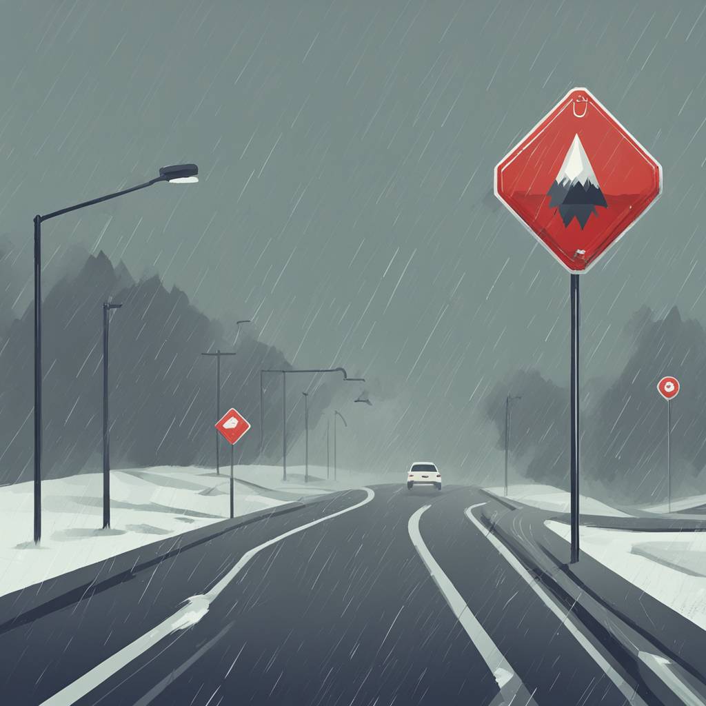 Putevi Srbije upozoravaju na oprez zbog obilnih padavina i niskih temperatura