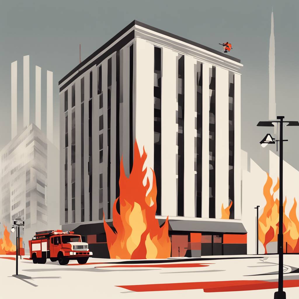 Upozorenje građanima: Opasnost nakon požara u neboderu Vjesnika