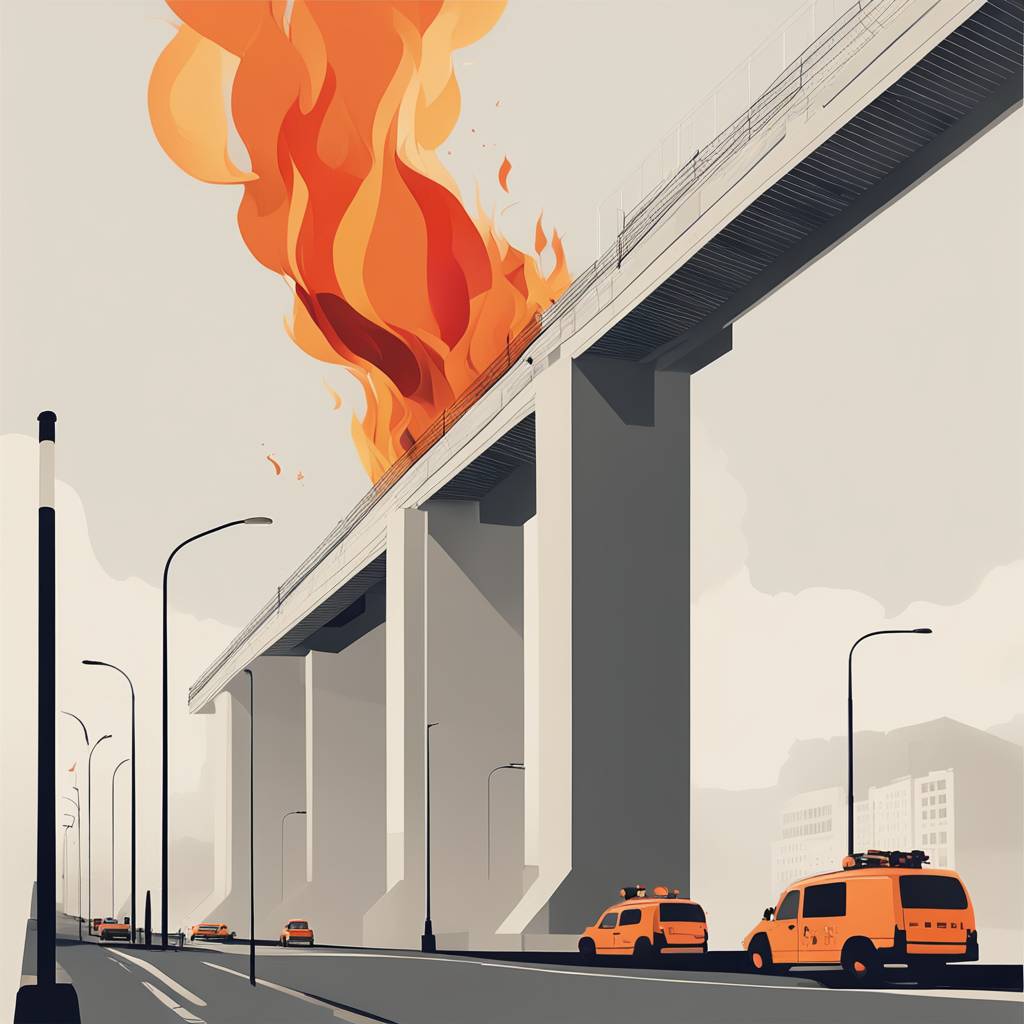 Požar u Vjesnikovom neboderu: Uvedene hitne mjere i zatvoren podvožnjak