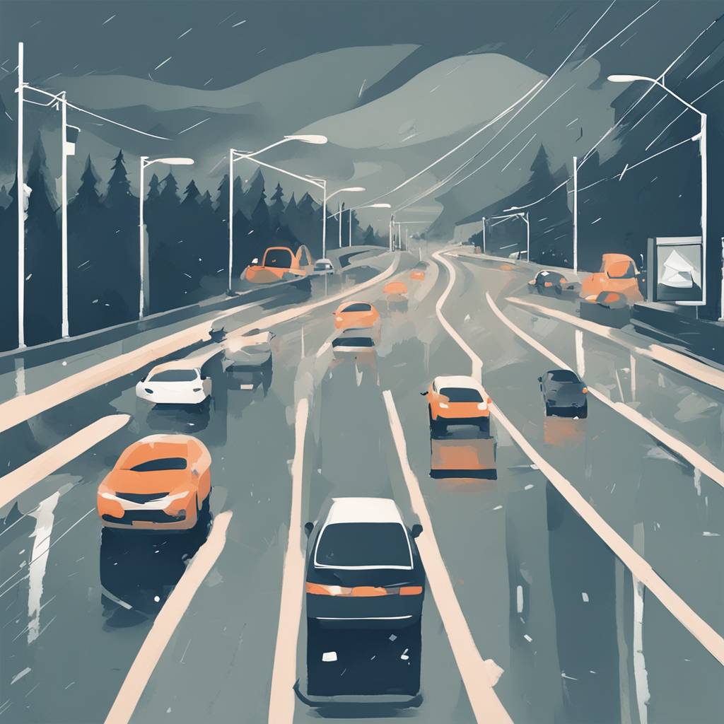 Otežan saobraćaj kod Danilovgrada zbog obilnih padavina