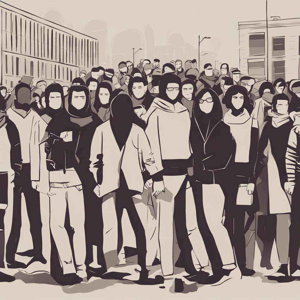 Students in Belgrade Protest in Front of the Organized Crime Prosecution Office