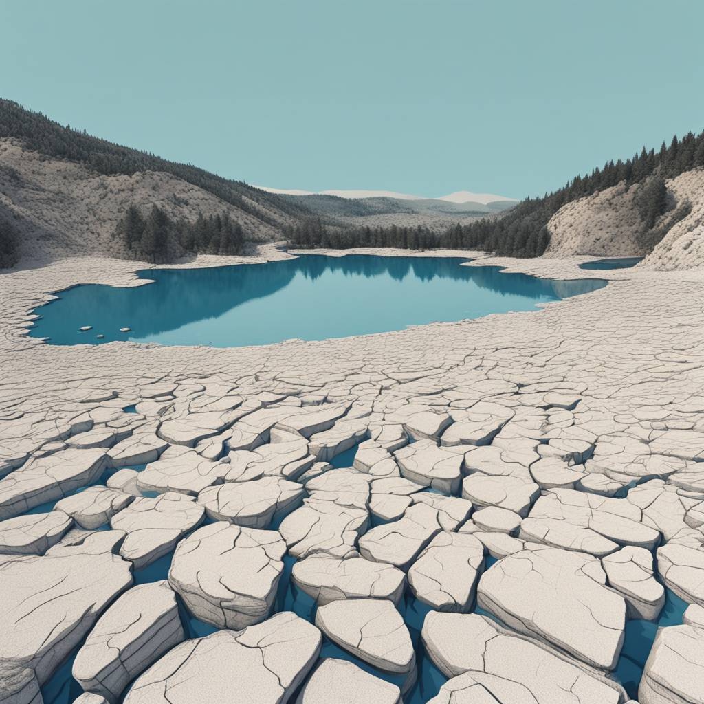 Blue Lake near Imotski Completely Dried Up