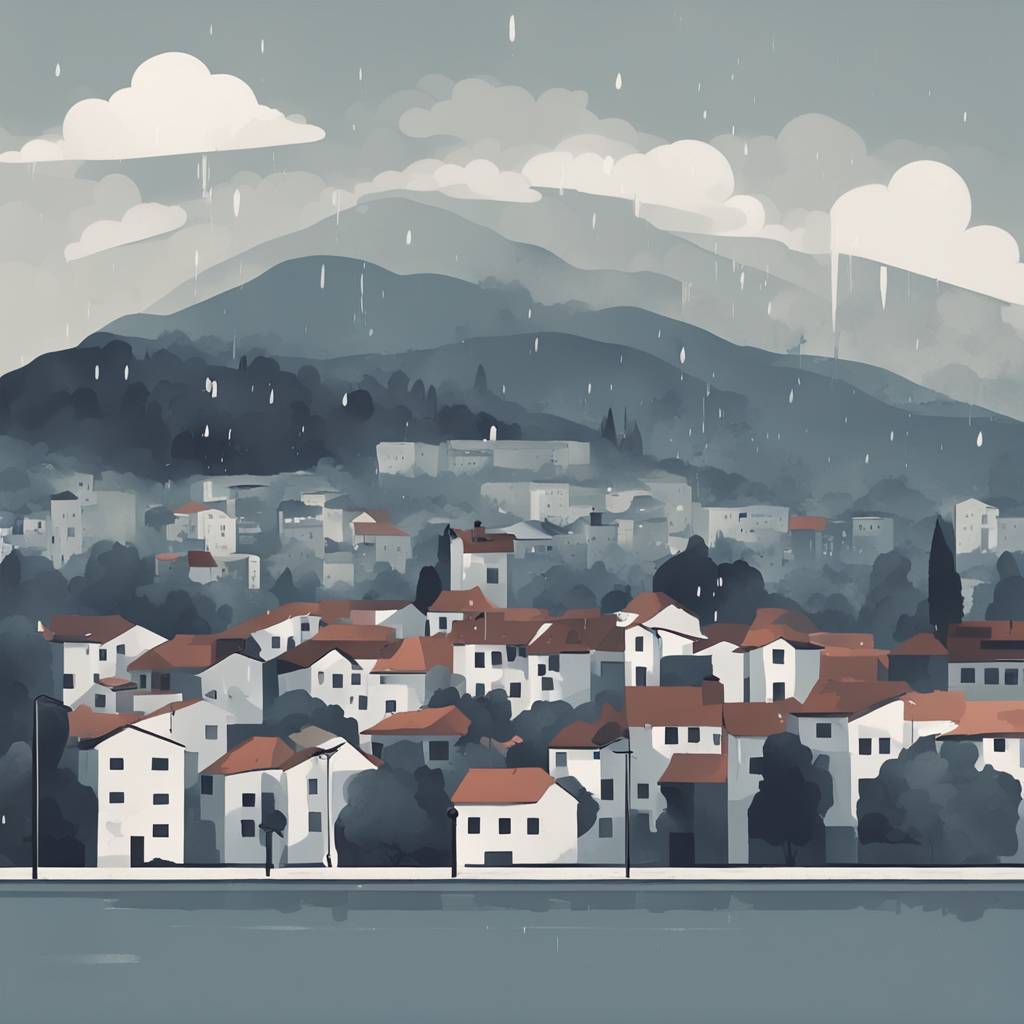 In Bosnia and Herzegovina Today: Cloudy with Occasional Rain