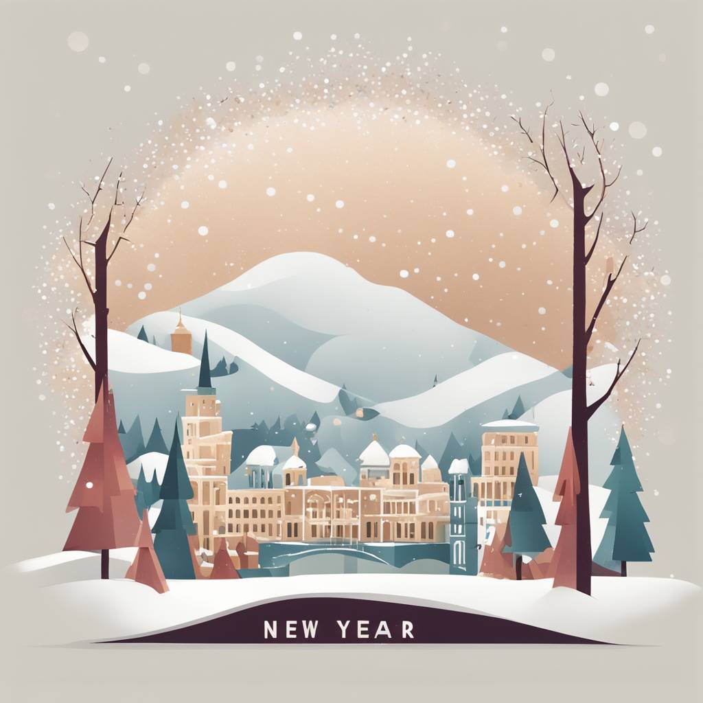 New Year's Winter Fairytale Officially Opened in Skopje