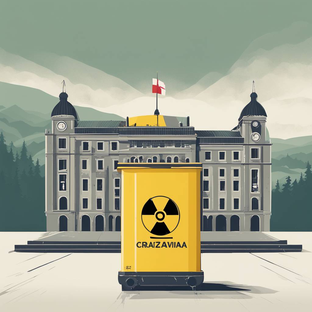 Hrvaški sabor izglasoval odlaganje radioaktivnih odpadkov na meji z BiH