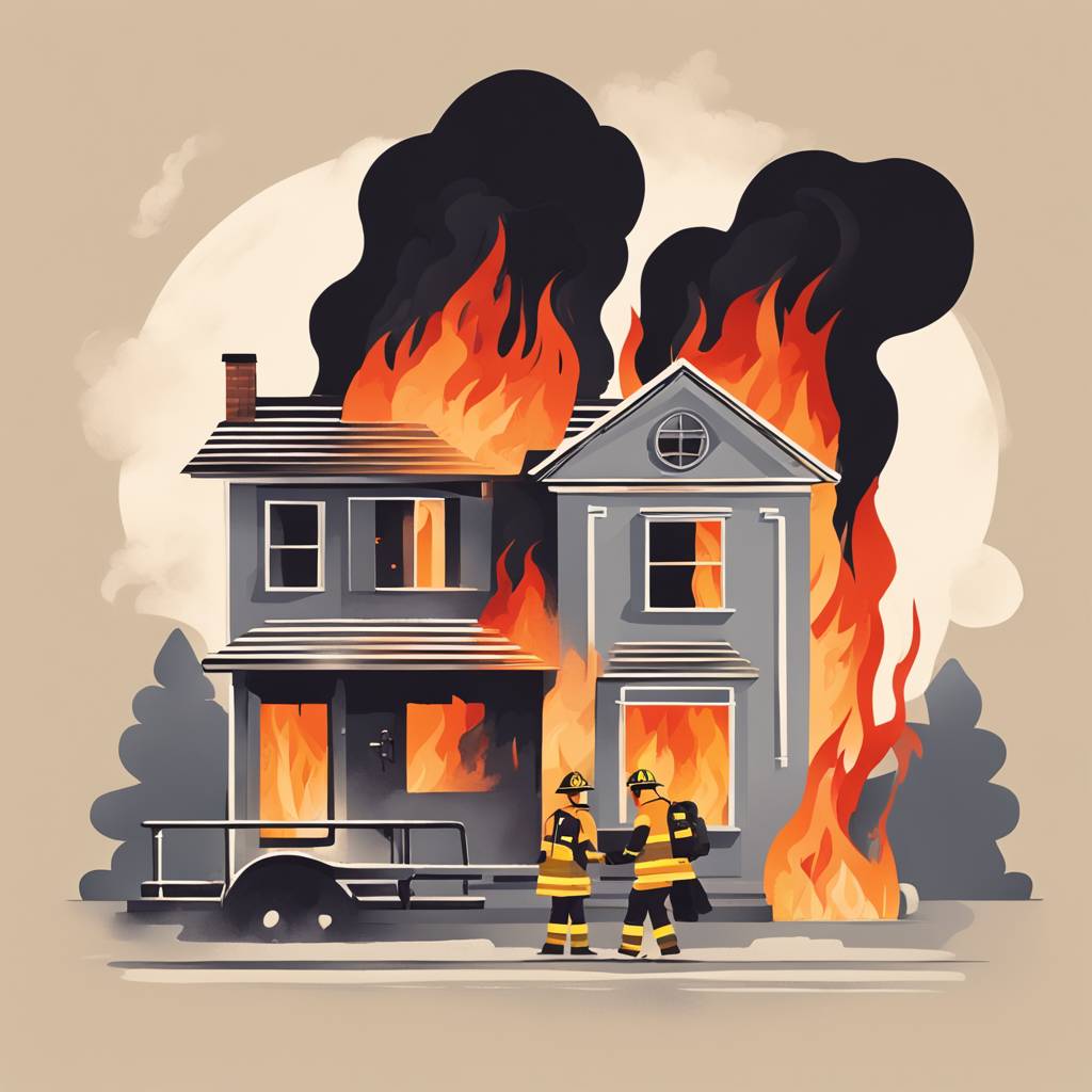 Пожар у кући у Трбоју узрокован грејачем, старица превезена у болницу