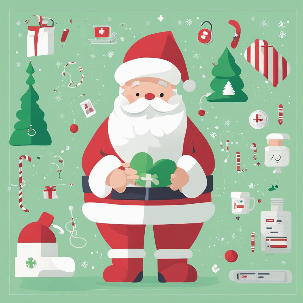 Santa Clauses Visited Children's Hospital in Maribor and Brought Joy to Young Patients