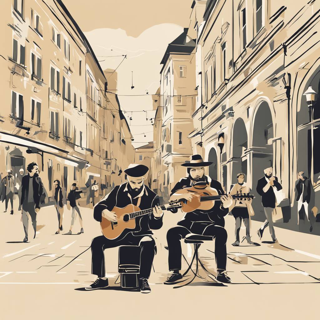 Ljubljana: Ulični glasbeniki kljubujejo prepovedi nastopanja