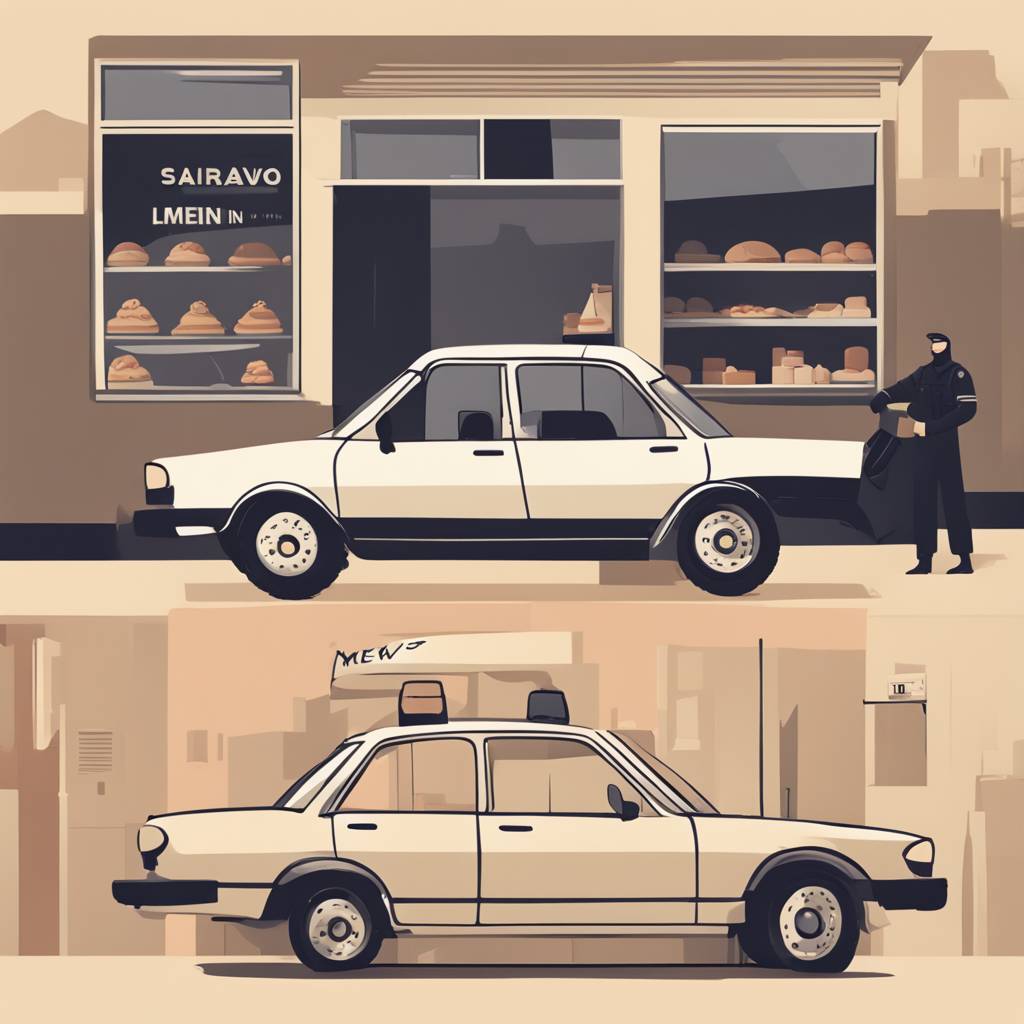 У Сарајеву украден аутомобил: Власник био у пекари, лопов искористио прилику