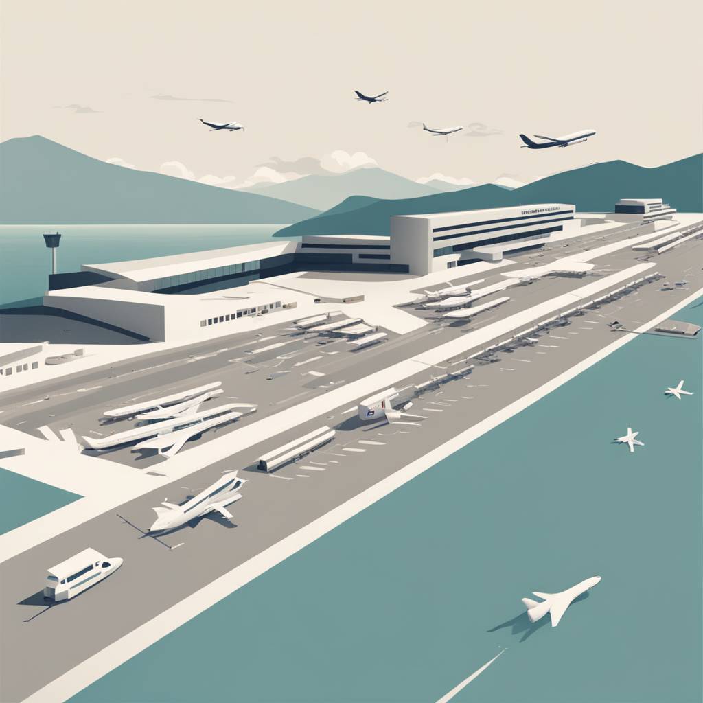 Letališče Tivat beleži porast prometa potnikov