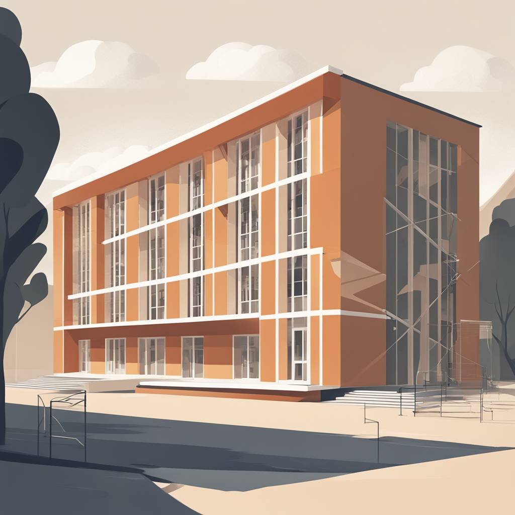 Reconstruction of the Secondary Vocational School in Bar Completed