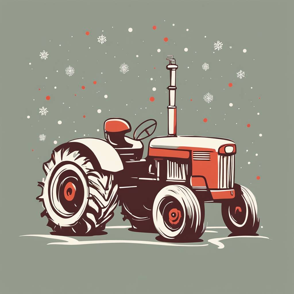 Christmas Spirit on Vintage Tractors Delights Municipalities of Rače-Fram and Hoče-Slivnica