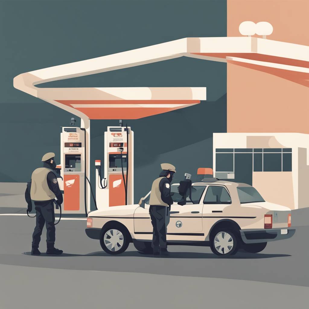 На бензинској пумпи у Велењу откривени страни држављани сакривени у подвозју возила