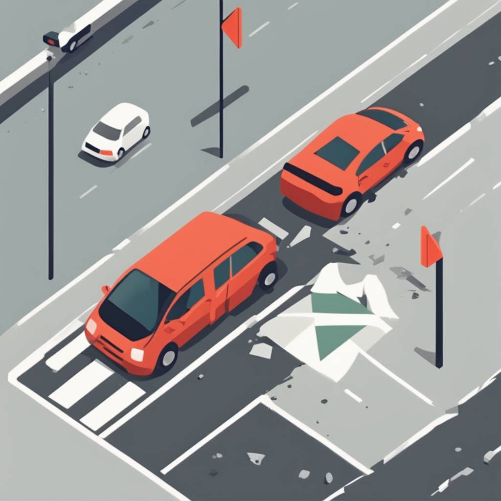 Saobraćajna nesreća u Zenici: Povrijeđen vozač nakon udara u stub rasvjete