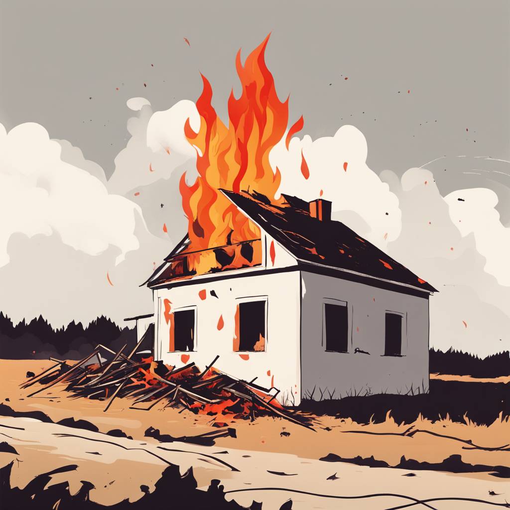 Požar uništio OPG kod Grubišnog Polja: Uzrok nestručne instalacije, šteta 25.000 eura