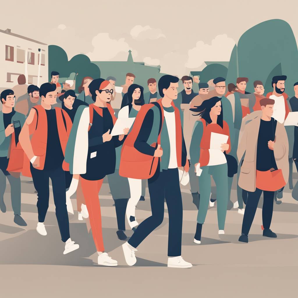 Students from across Serbia protest in Novi Pazar, demanding the dismissal of university management