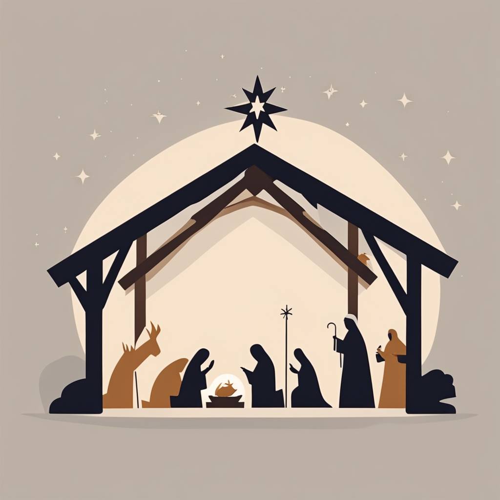 U Zamušanima postavljene jaslice, praznično raspoloženje uz saradnju mještana