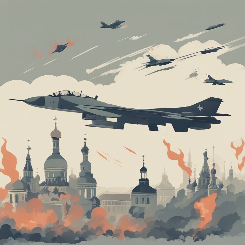 Russia Launches Air Attack on Kyiv After Peace Talks