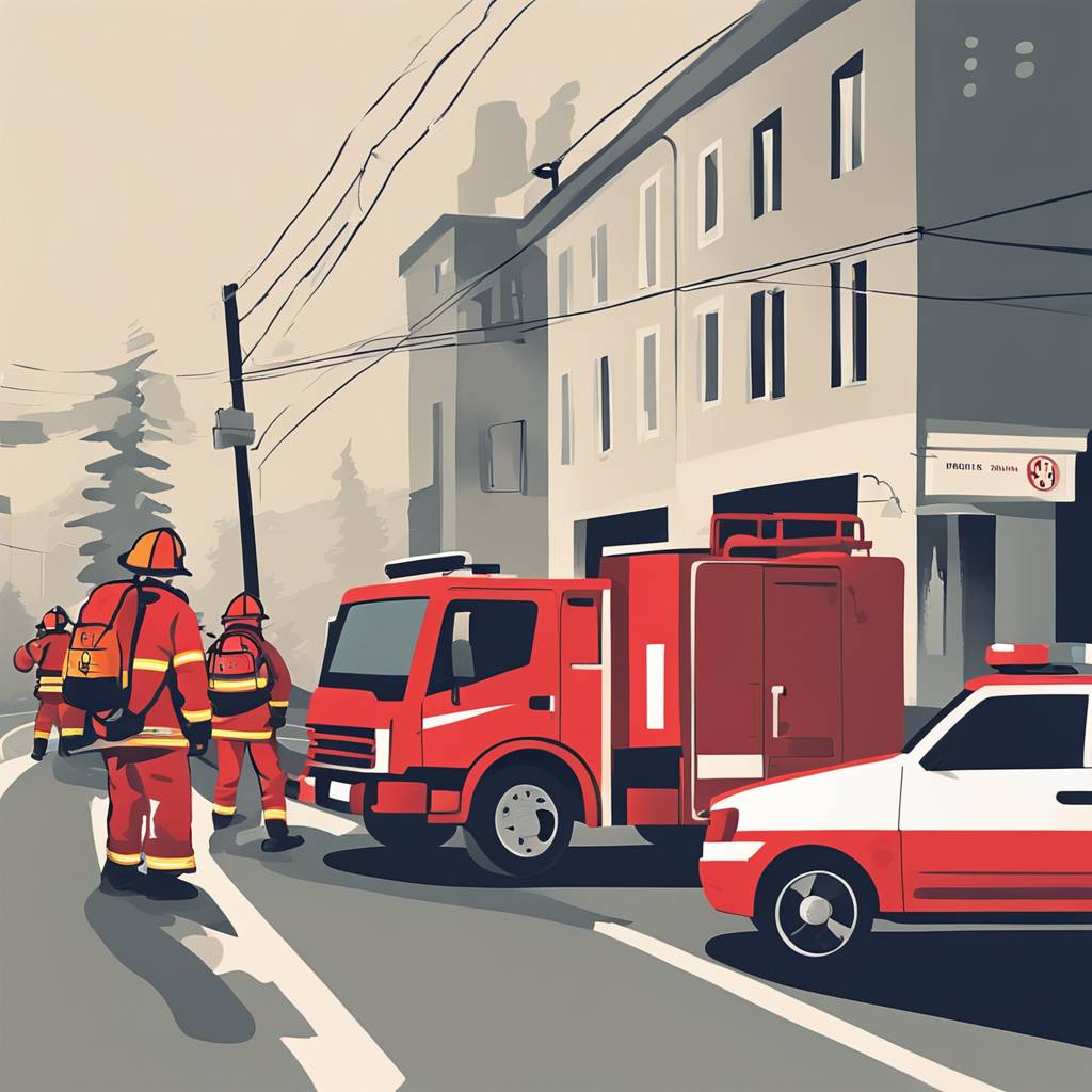 Prometna nesreća kod Kamnice: Intervencija vatrogasaca