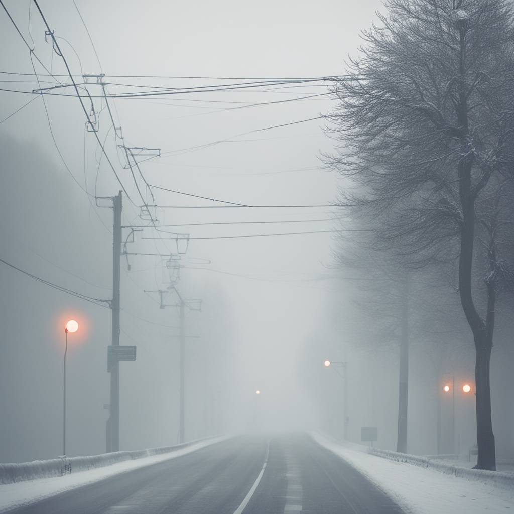 Смањена видљивост због магле на Стражи, снег на Поповој Шапки
